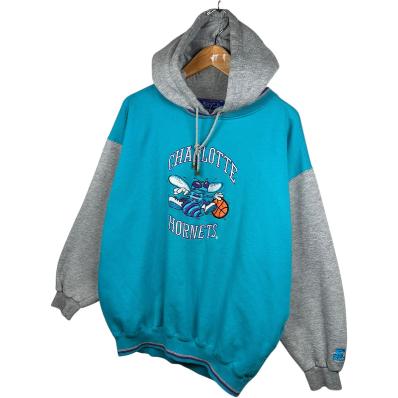 Vintage Starter Charlotte Hornets NBA Hoodie