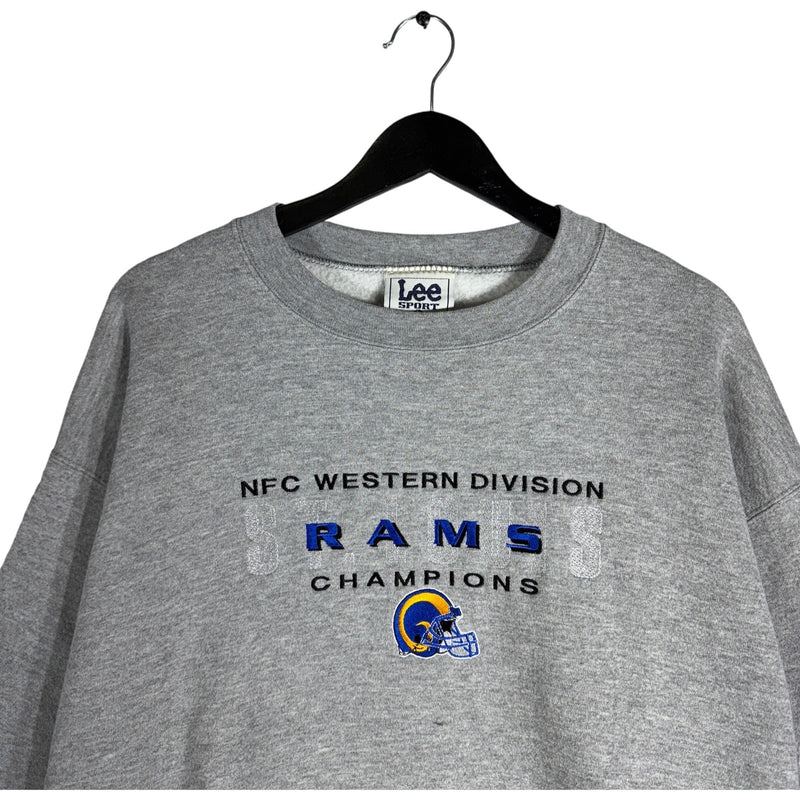 Vintage St. Louis Rams NFC West Champs Crewneck