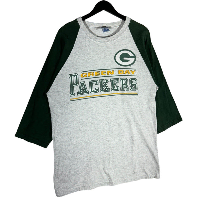 Vintage Green Bay Packers Raglan Shirt