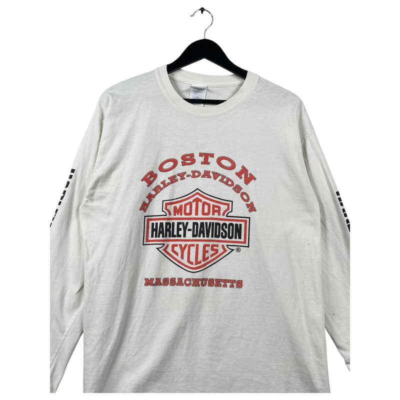 Vintage Harley Davidson Boston Long Sleeve