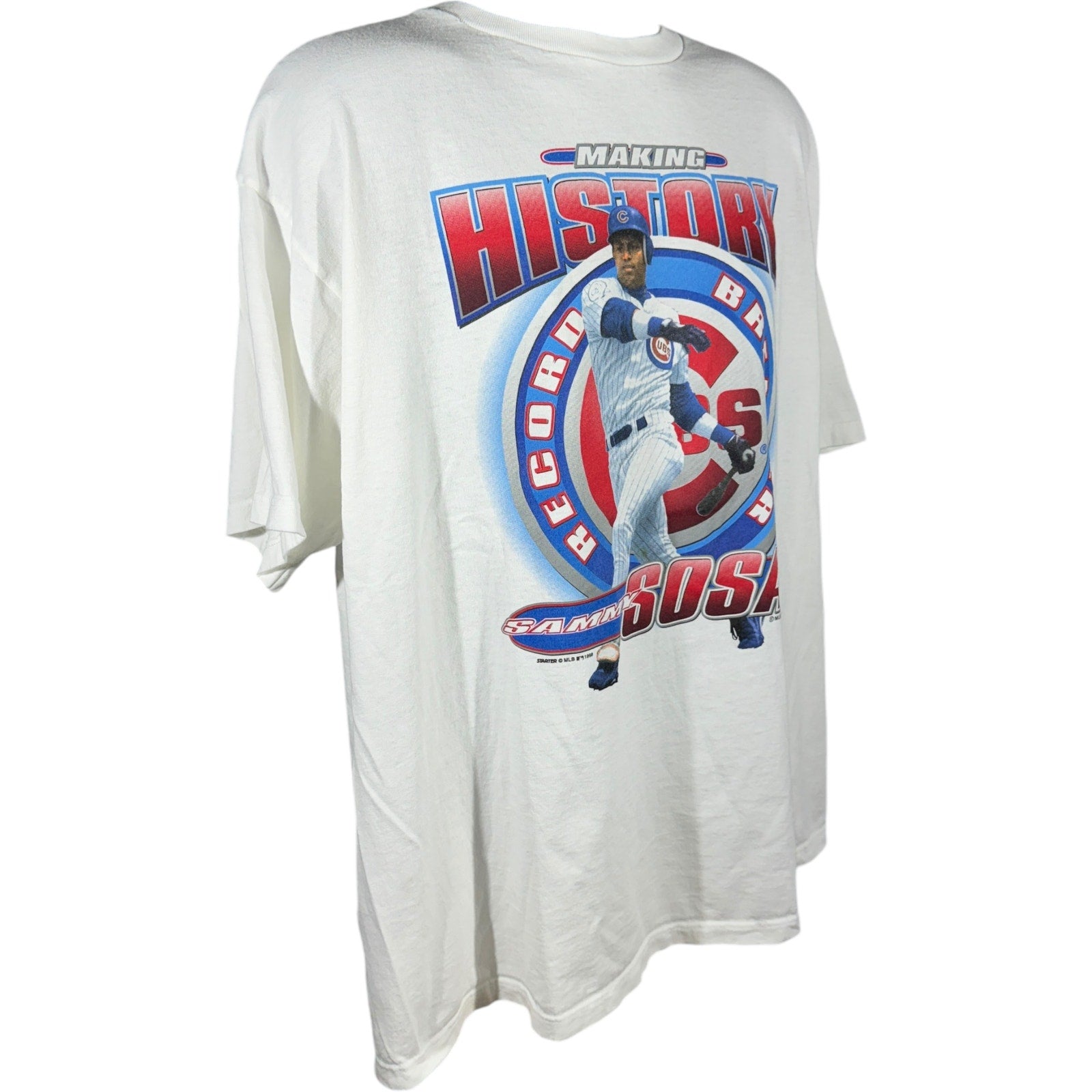 Vintage Sammy Sosa "Making History" Starter Tee