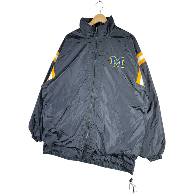 Vintage University Of Michigan Puffer Jacket