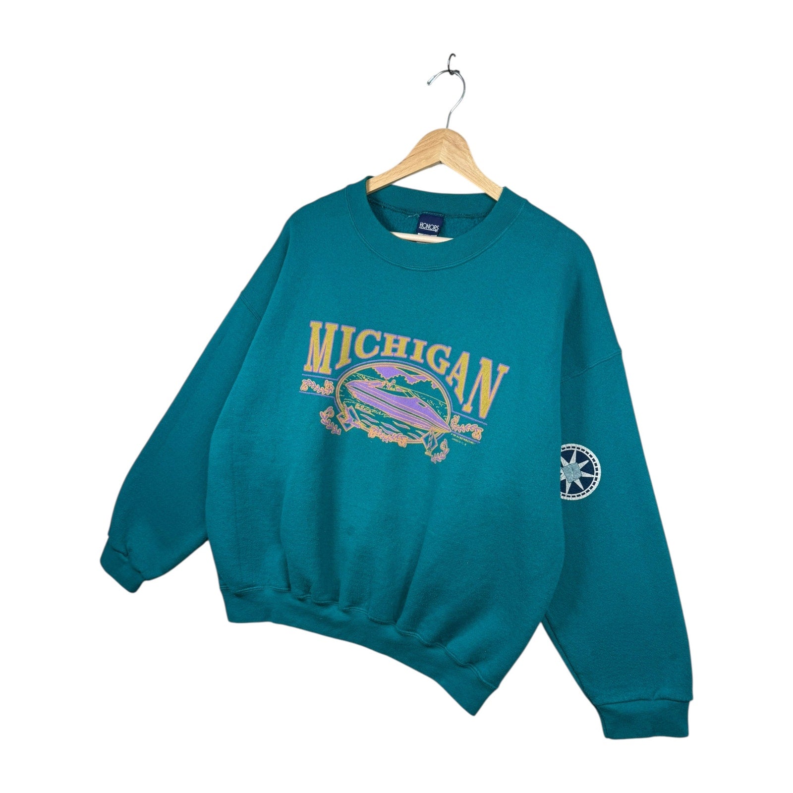 Vintage Honors Michigan Sweatshirt Crewneck