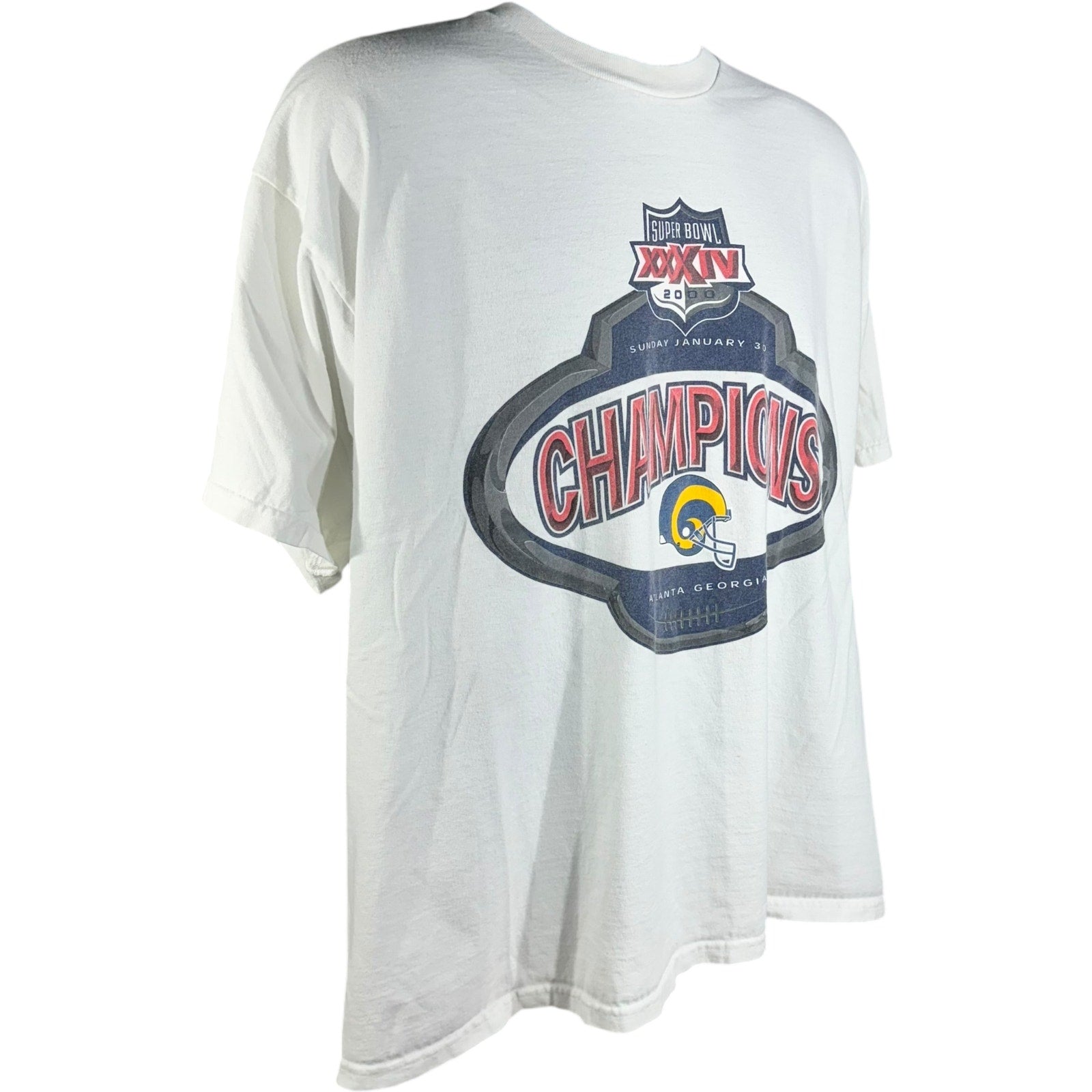 Vintage St. Louis Rams Superbowl 34 Champions Tee