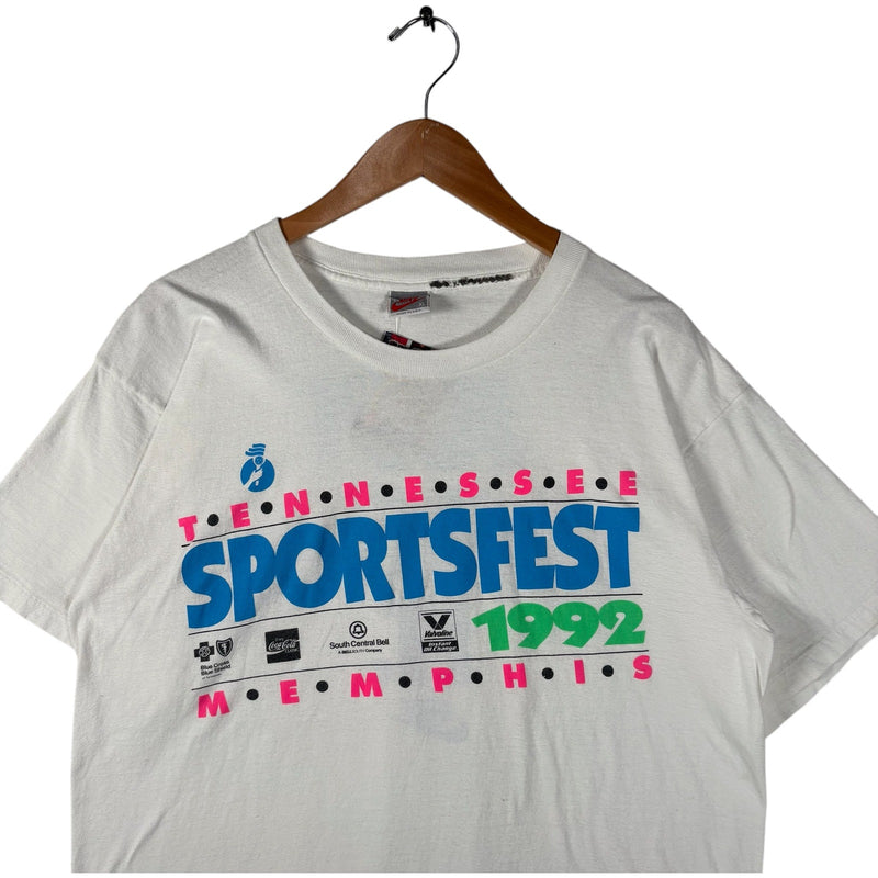 Vintage Nike Memphis TN Sportfest 1992 Tee