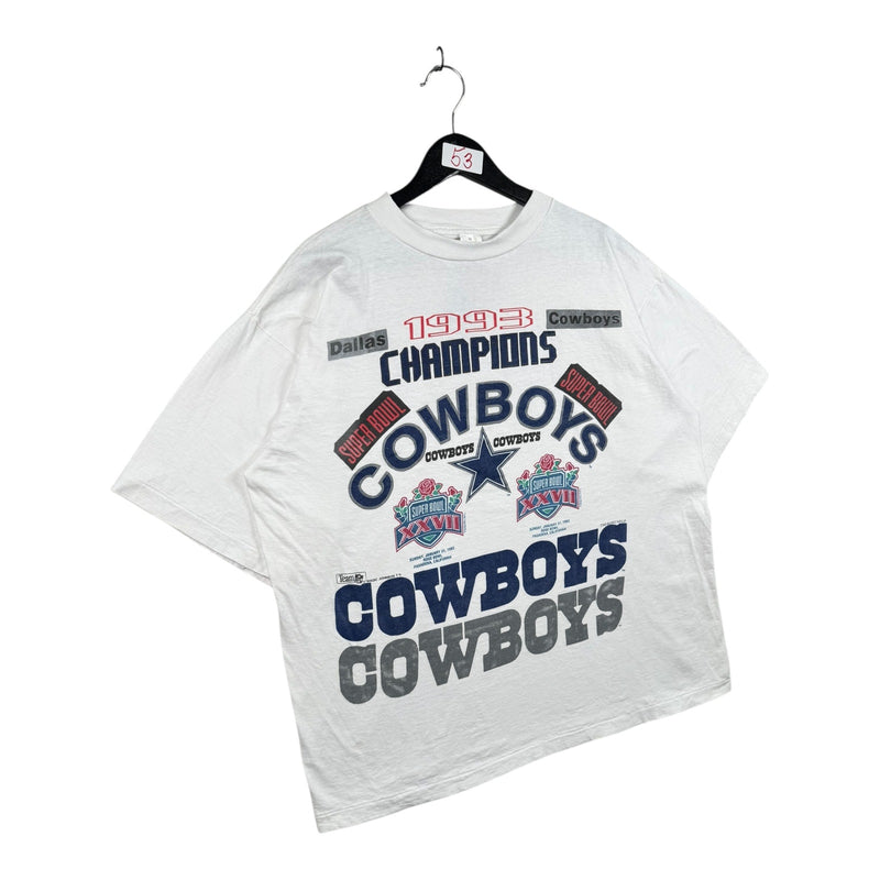 Vintage Super Bowl Dallas Cowboys NFL T-Shirt 1993