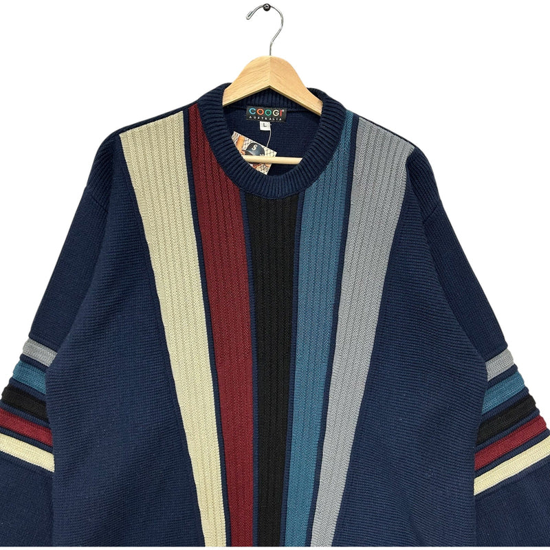 Vintage Coogi 3D Knit Sweater 90s