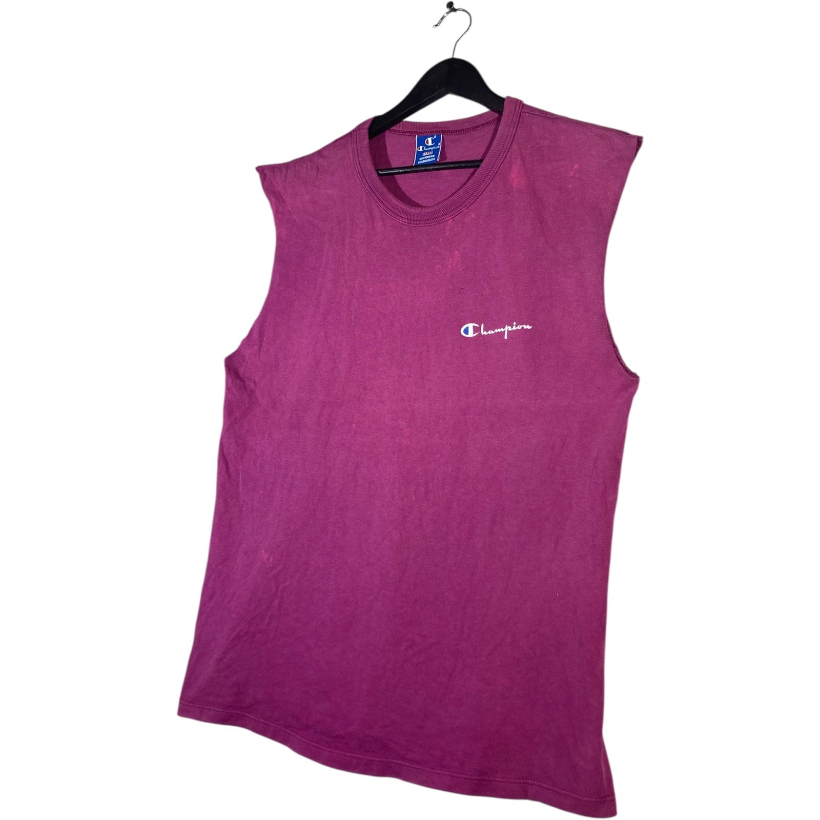 Vintage Champion Muscle Sleeves Tank Top