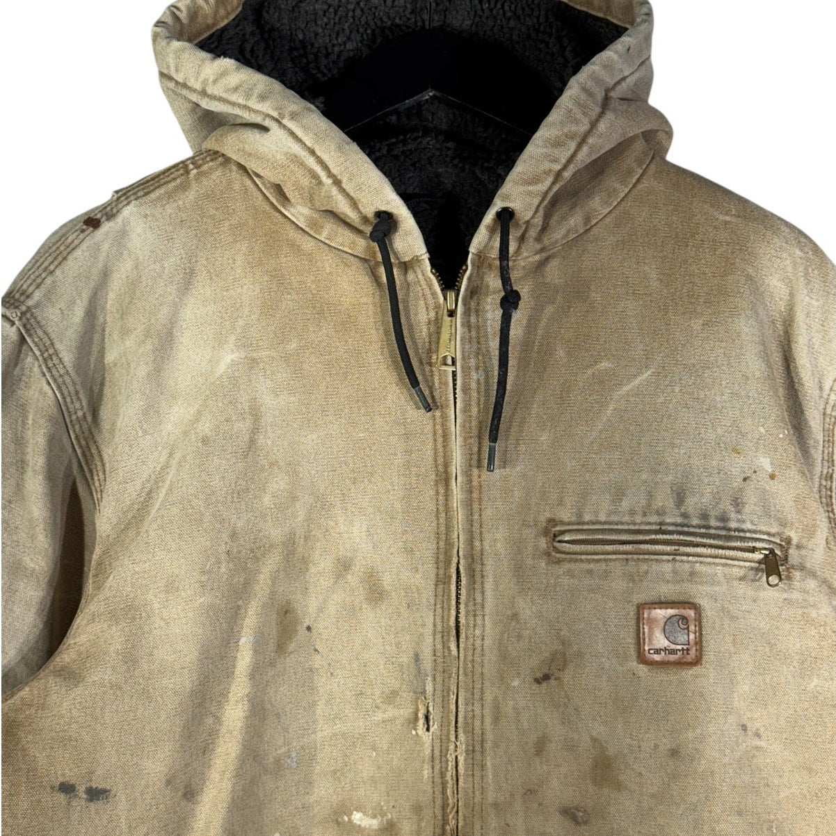 Vintage Carhartt Extreme Distressed Canvas Workwear Jacket