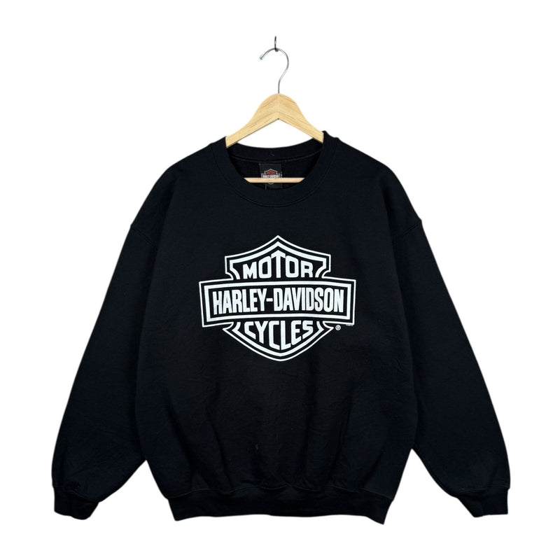 Vintage Harley Davidson Logo Graphic Crewneck