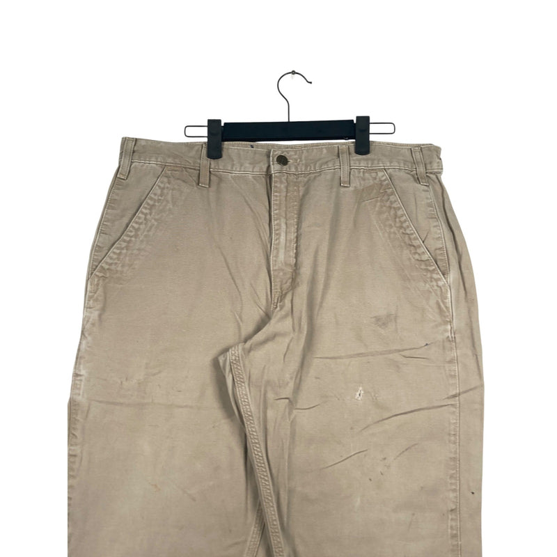 Vintage Carhartt Chino Cut Off Shorts 36