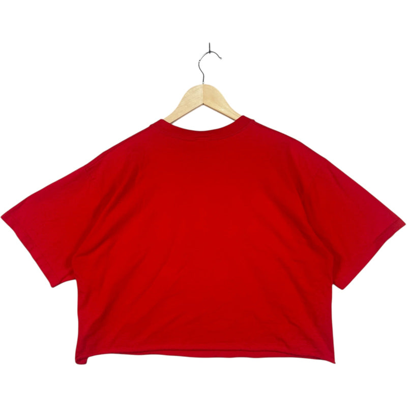 Vintage Russell Athletic Chicago Bulls Cropped Tee