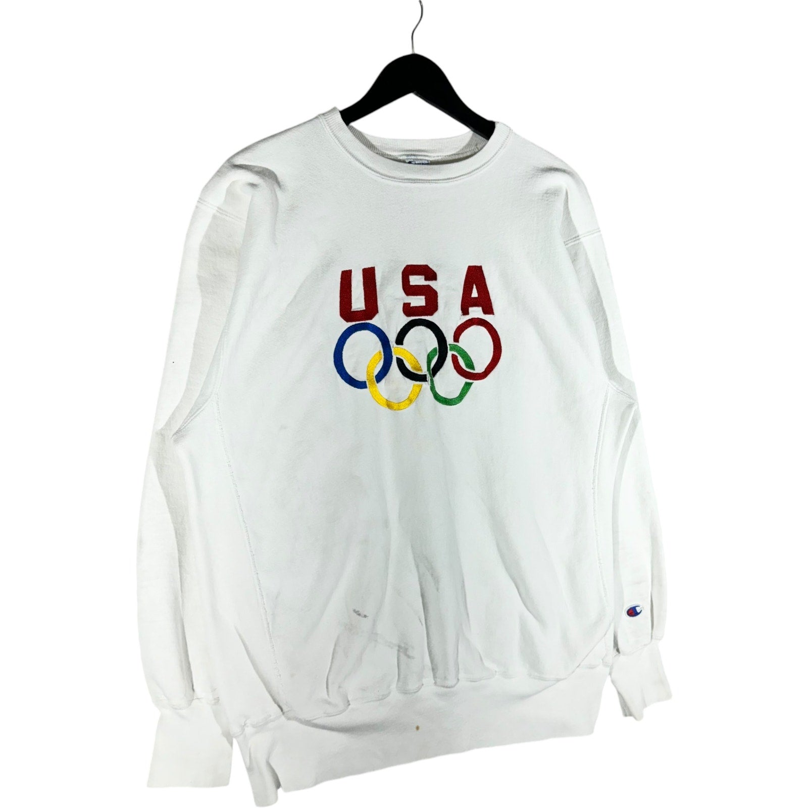 Vintage Champion Reverse Weave USA Olympic Crewneck