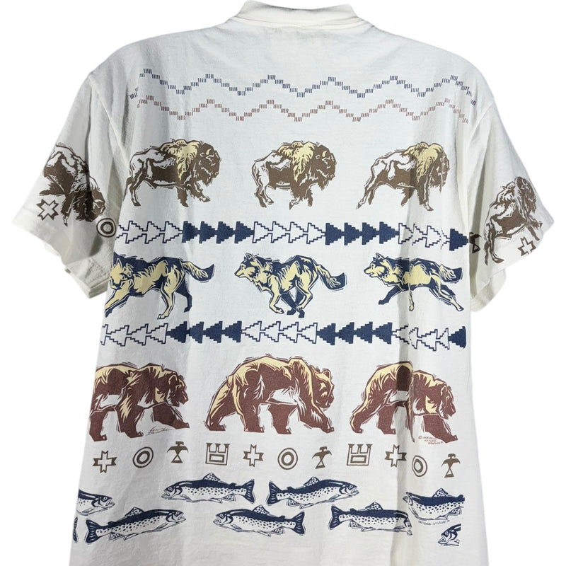 Vintage Wildlife AOP Tee