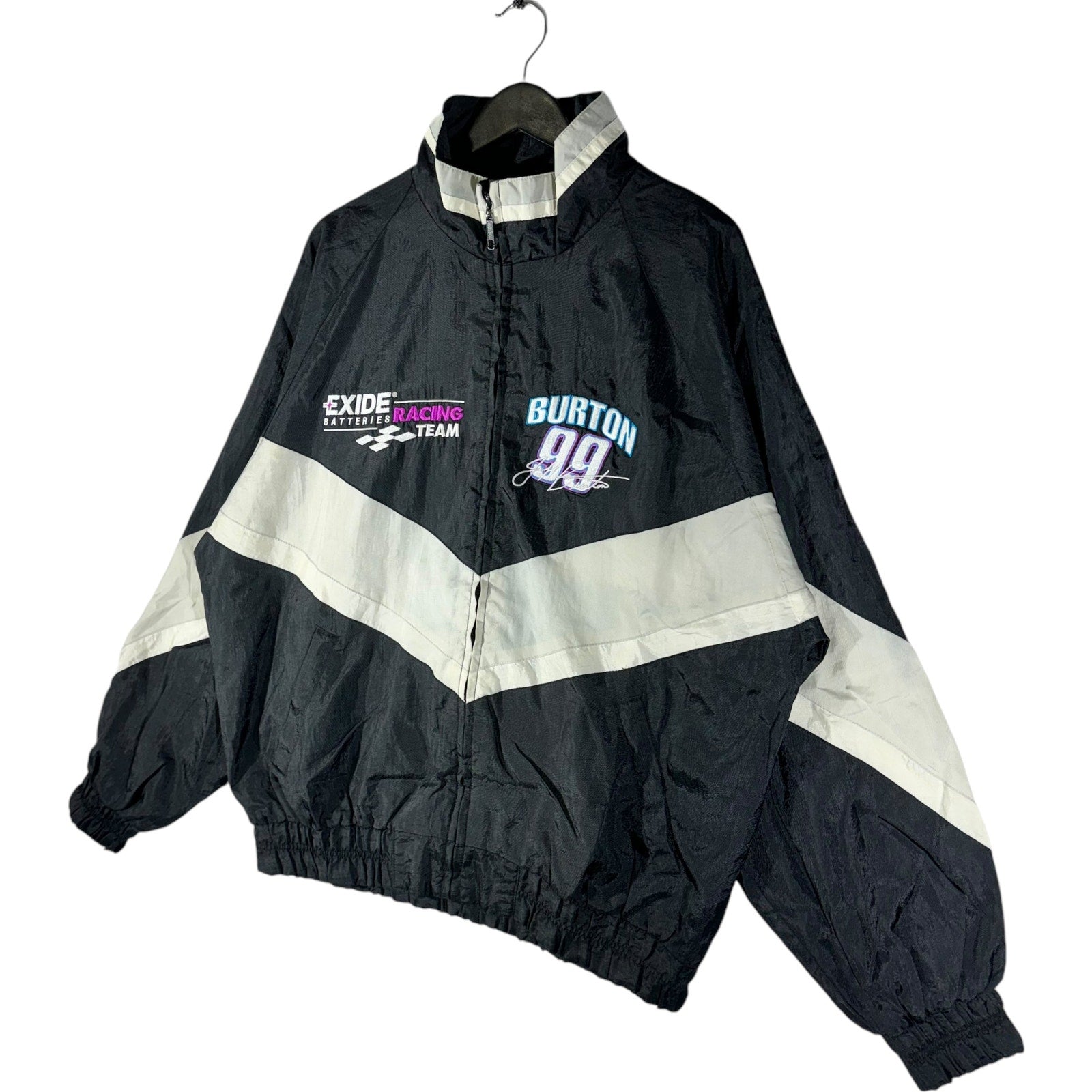 Vintage Track Gear Burton Racing Windbreaker