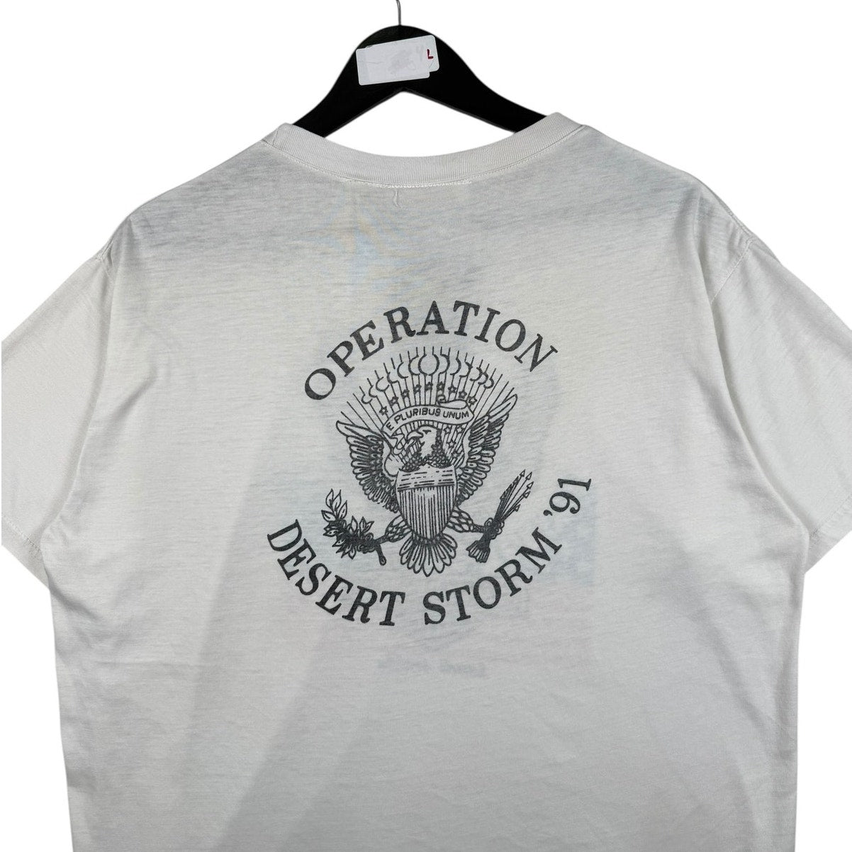 Vintage Harley Davidson Desert Storm Saudi Eagle T-Shirt