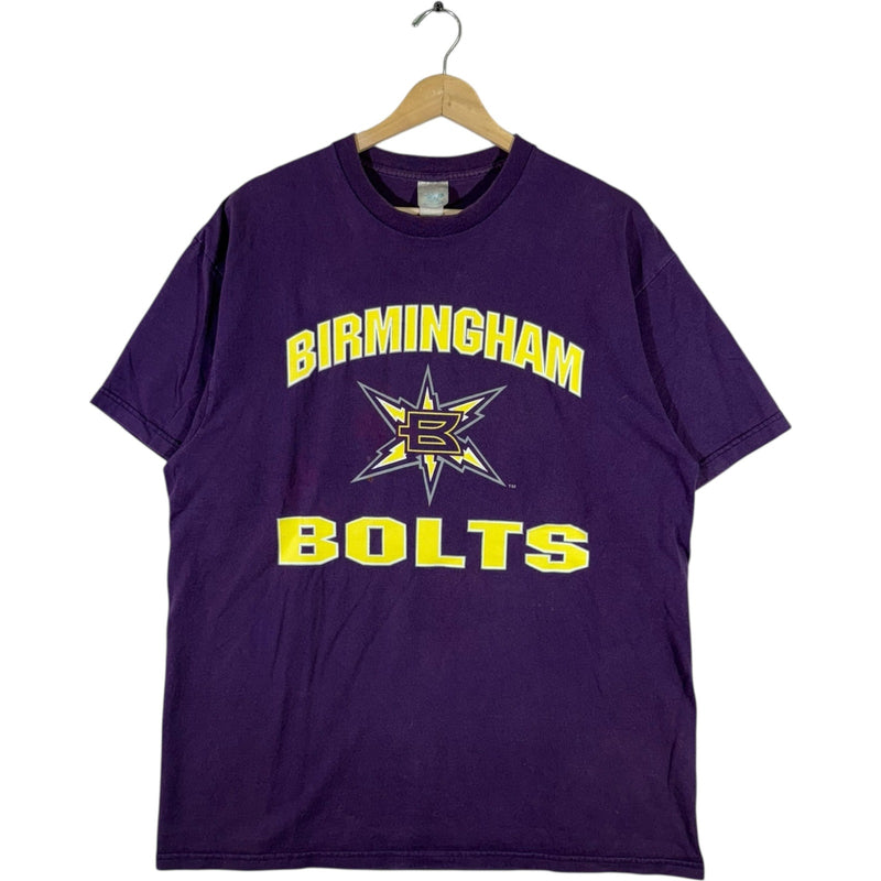 Vintage Birmingham Bolts Spellout XFL Tee