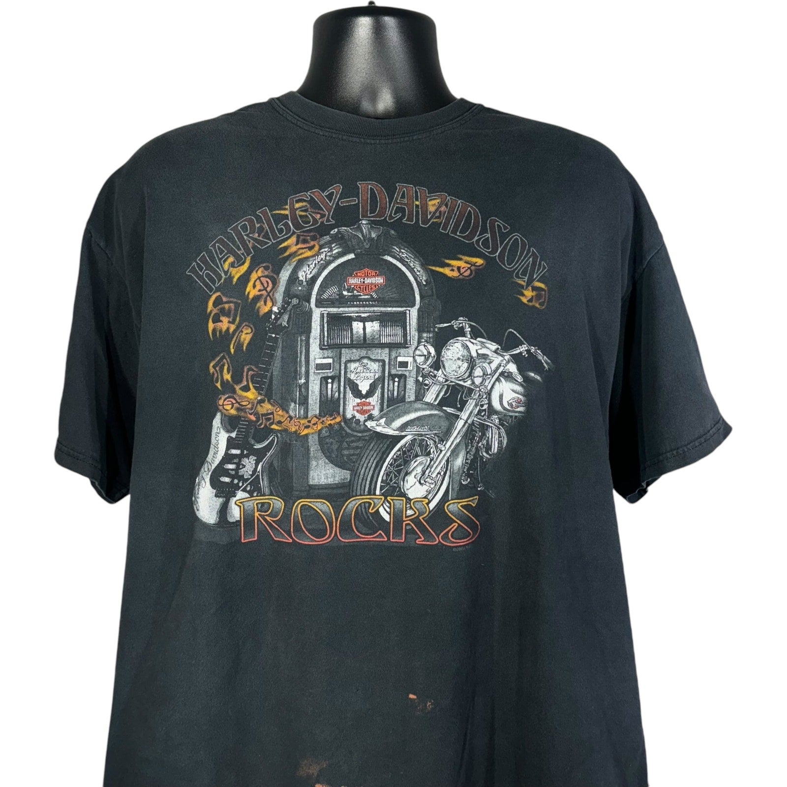 Vintage Harley Davidson Campbells 30th Anniversary Tee