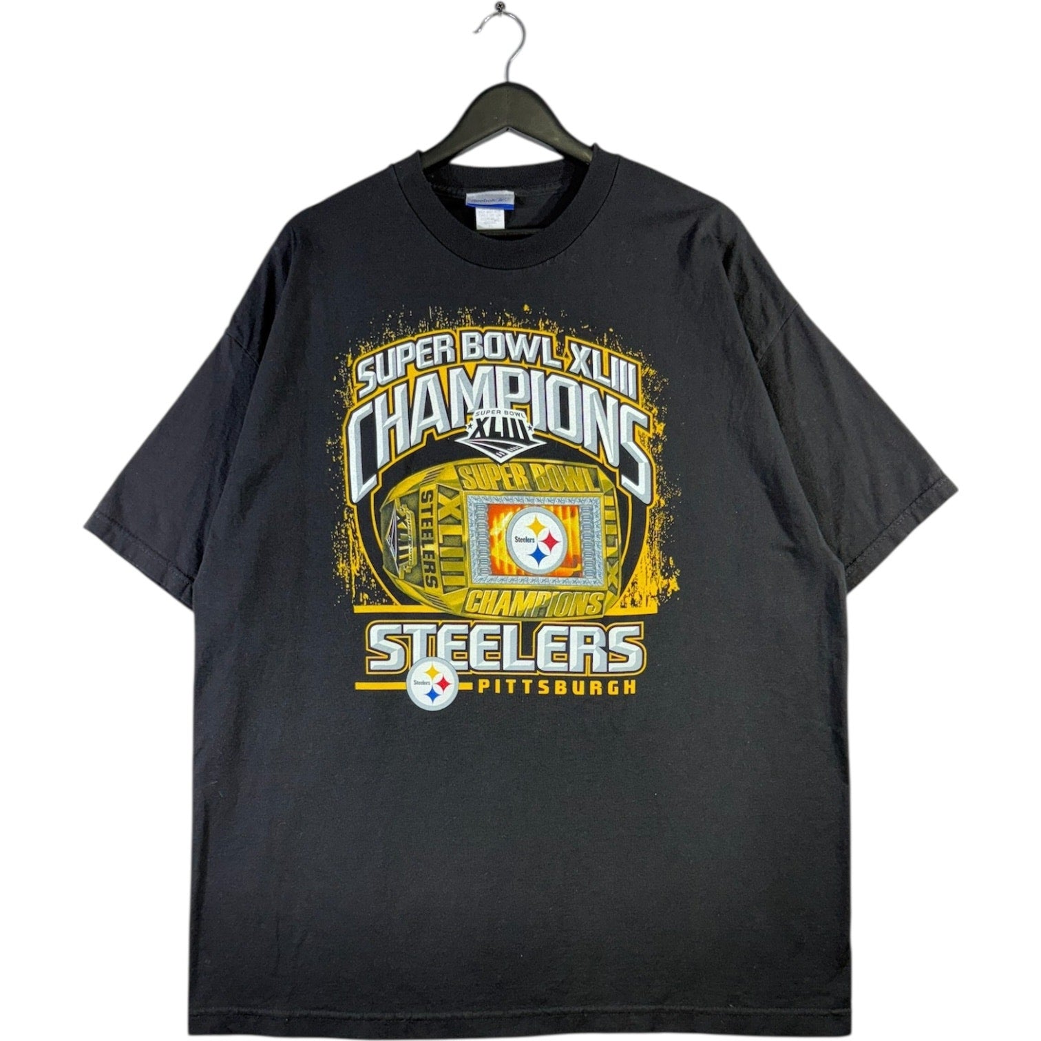 Vintage Reebok Pittsburgh Steelers Champions NFL T-Shirt