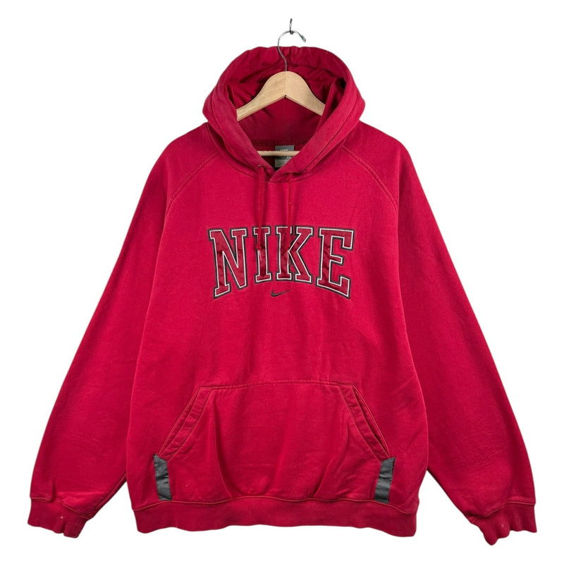 Vintage Nike Spell Out Embroidered Logo Hoodie