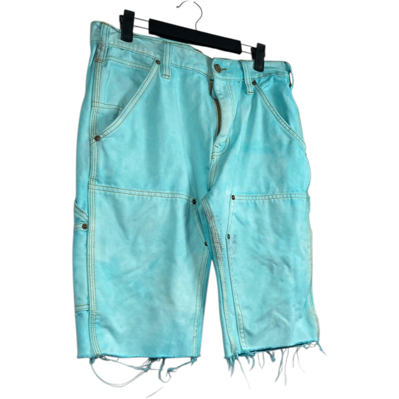 Vintage Carhartt Raw Hem Frayed Relaxed Cargo Shorts 32