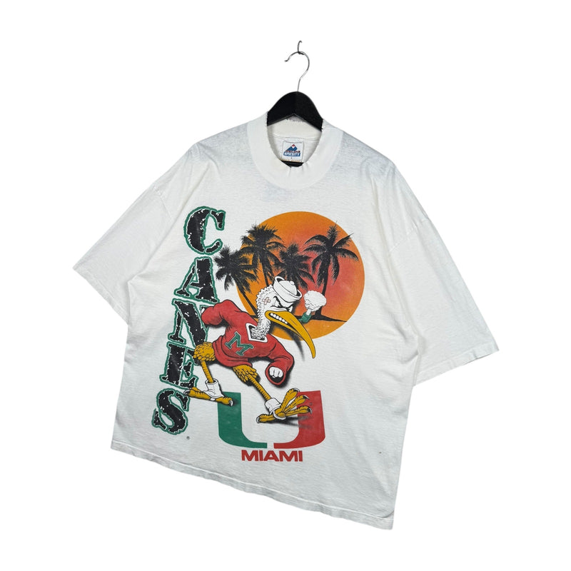 Vintage Apex One Miami Hurricanes Sebastian NCAA T-Shirt