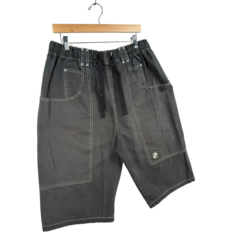 Vintage Kiabi Carpenter Double Knee Cargo Shorts 42