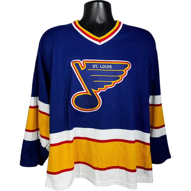 Vintage CCM St. Louis Blues NHL Jersey