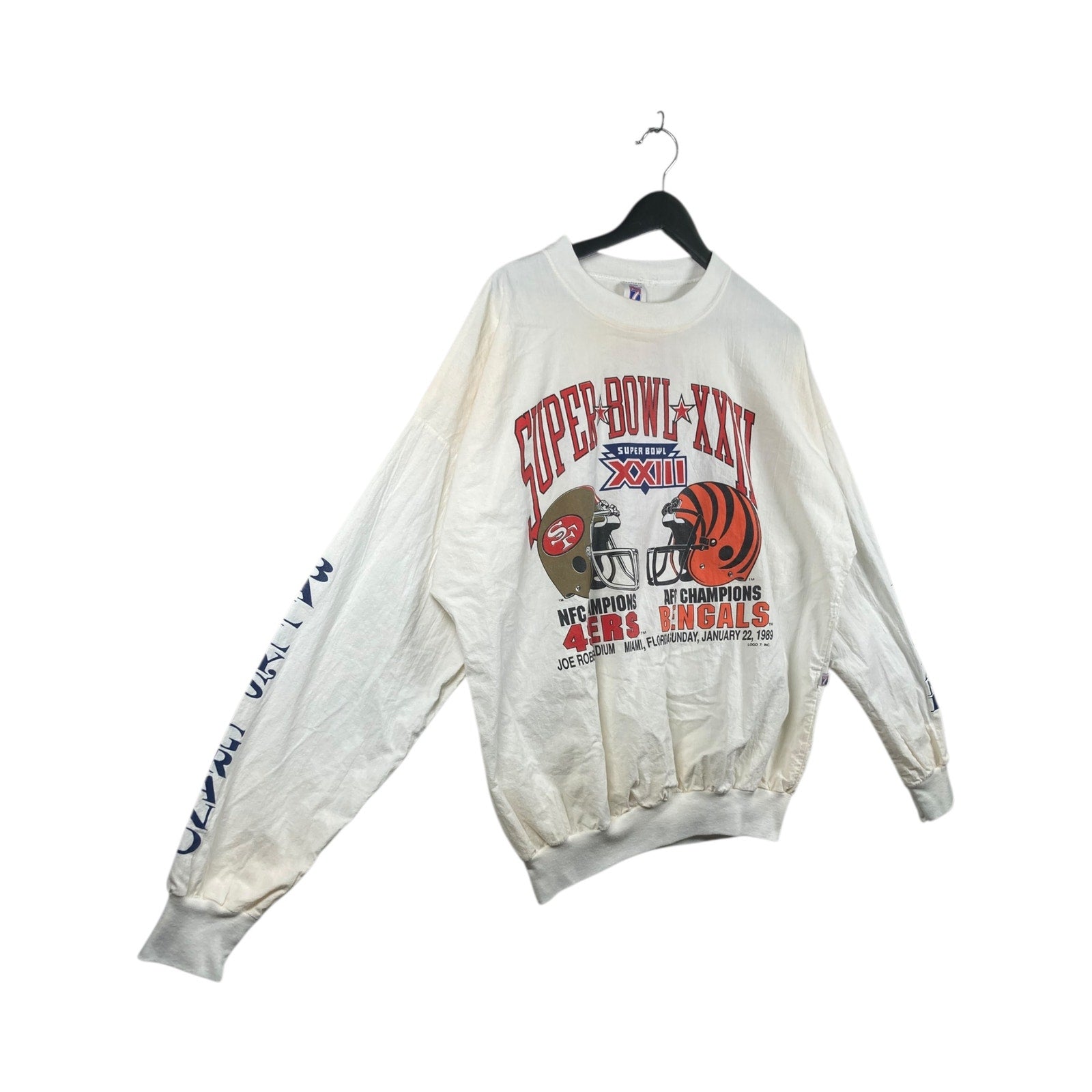 Vintage Super Bowl XXIII Pullover Crewneck