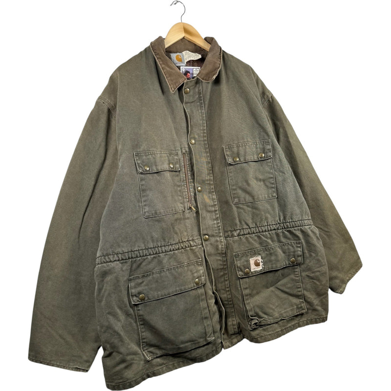 Vintage Carhartt Duck Trail Parka Workwear Jacket