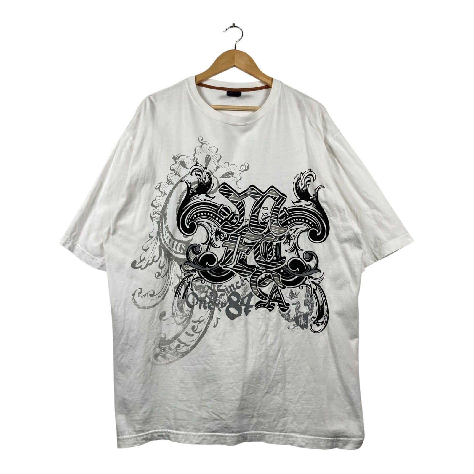Vintage Mecca Gothic MFG One Since '84 Graphic T-Shirt