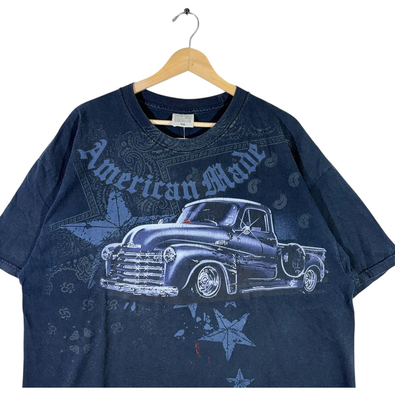 Vintage American Made Lowrider Truck Spellout Tee
