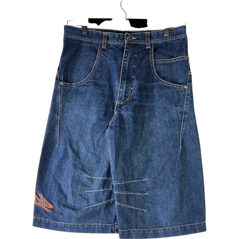 Vintage DDP Bermuda Utility Denim Shorts 34x13