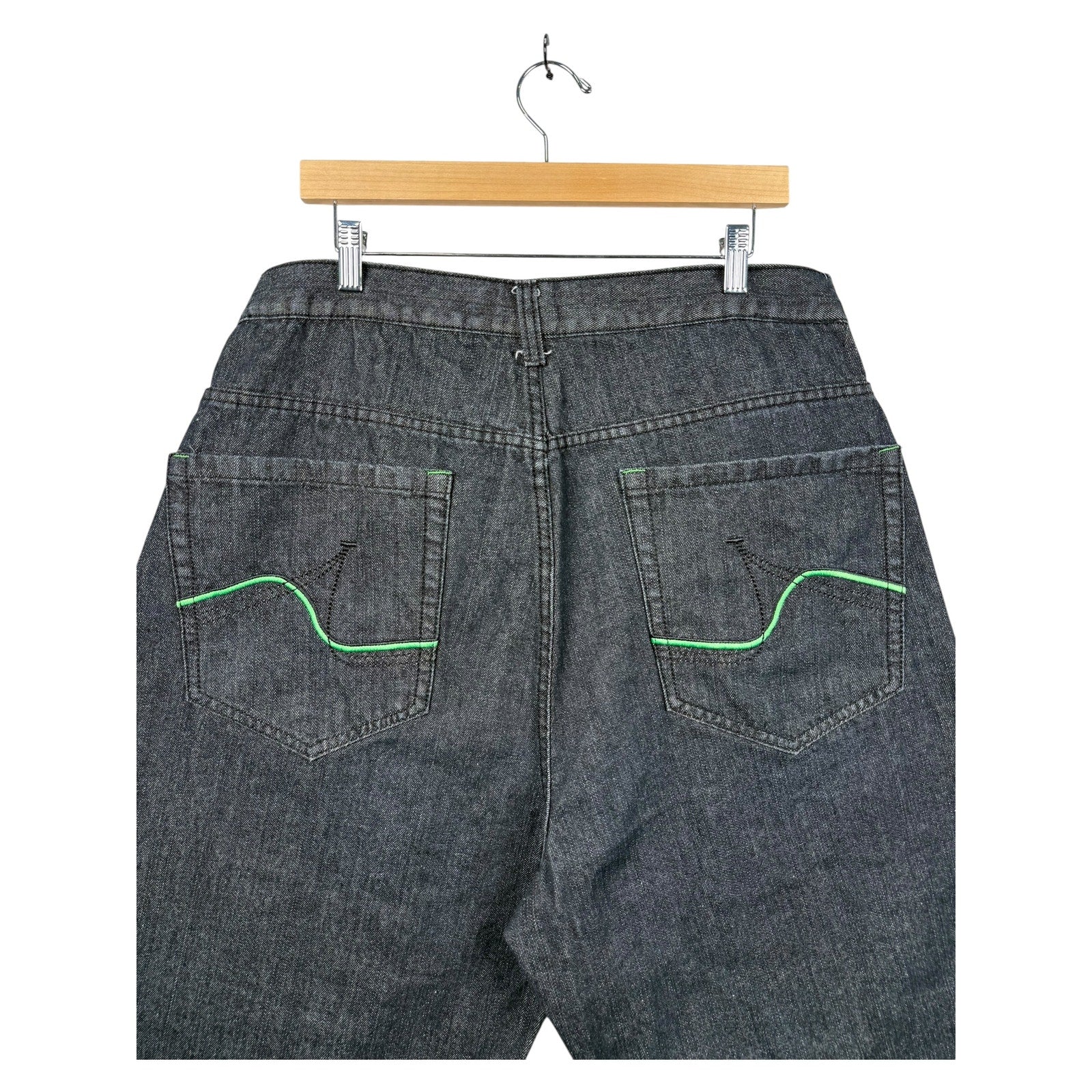 Vintage Cotton Bermuda Jean Denim Shorts