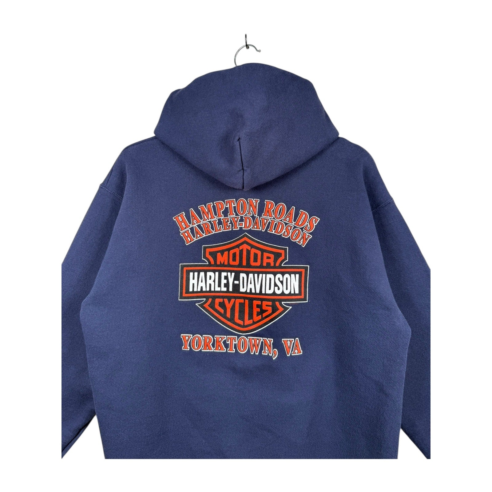 Vintage Harley Davidson Hampton Roads Hoodie