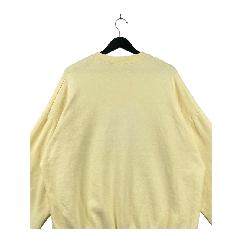 Vintage Puppies in Basket Graphic Womens Crewneck