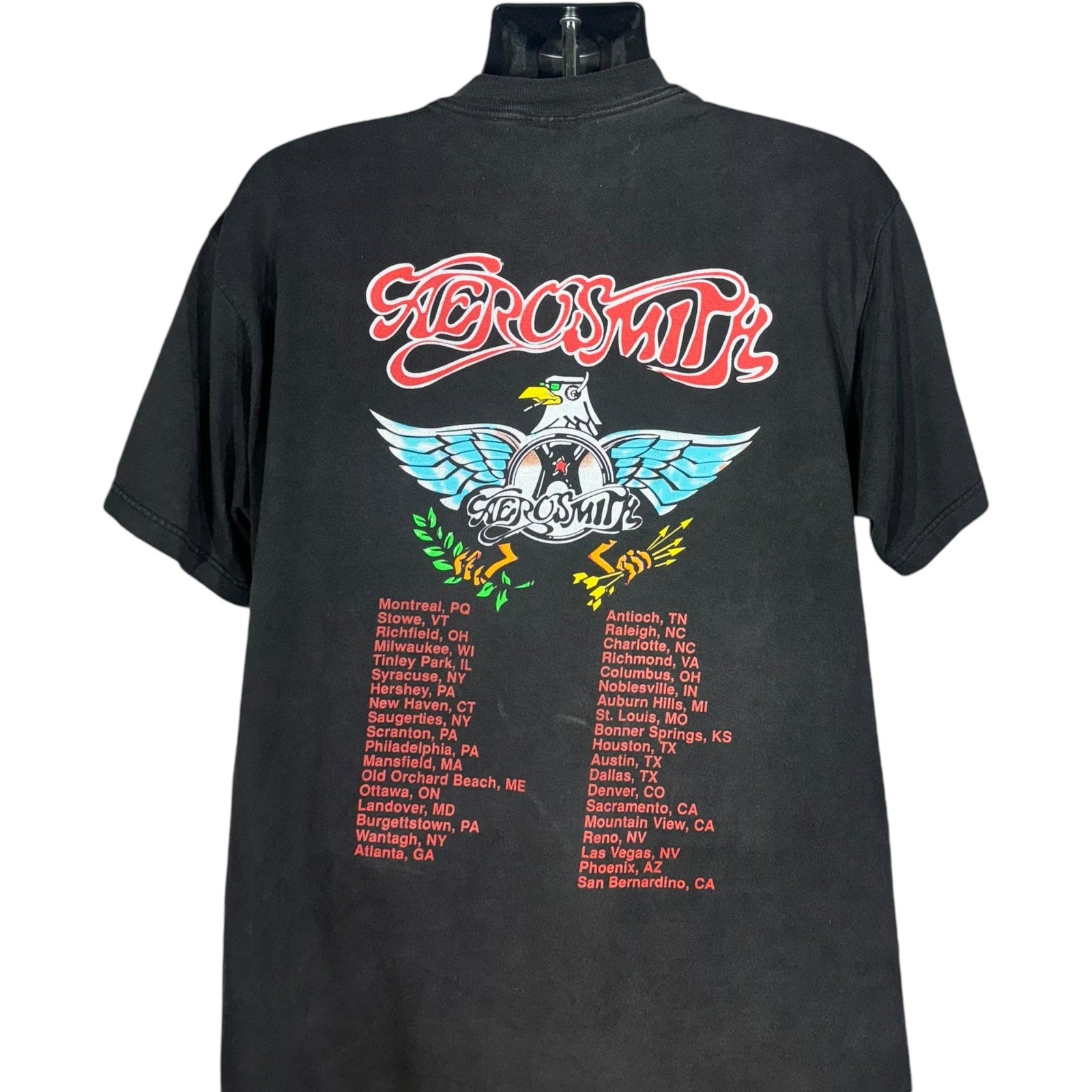 Vintage Aerosmith "Aero Force One" Tour Tee