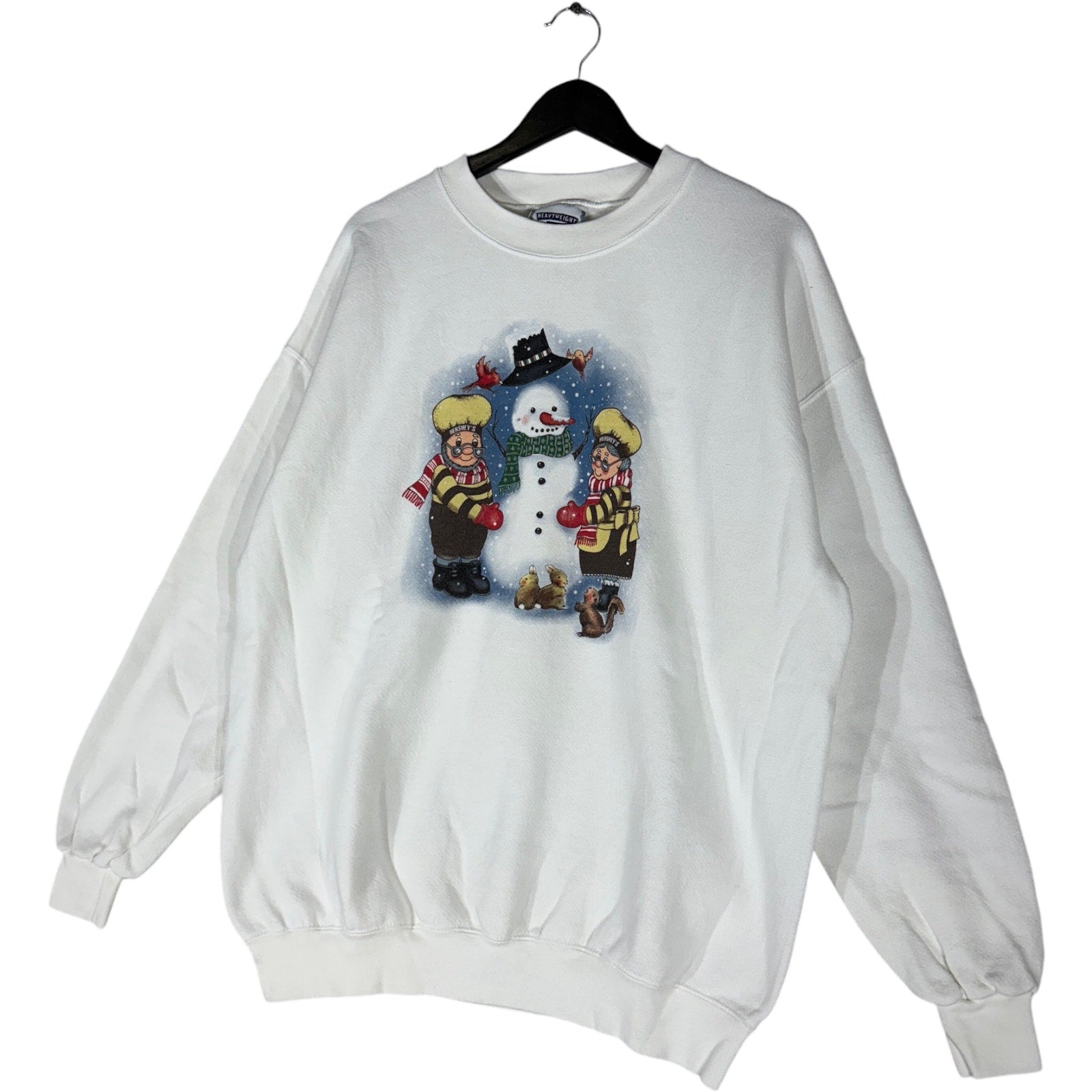 Vintage Snowman Winter Crewneck 90s