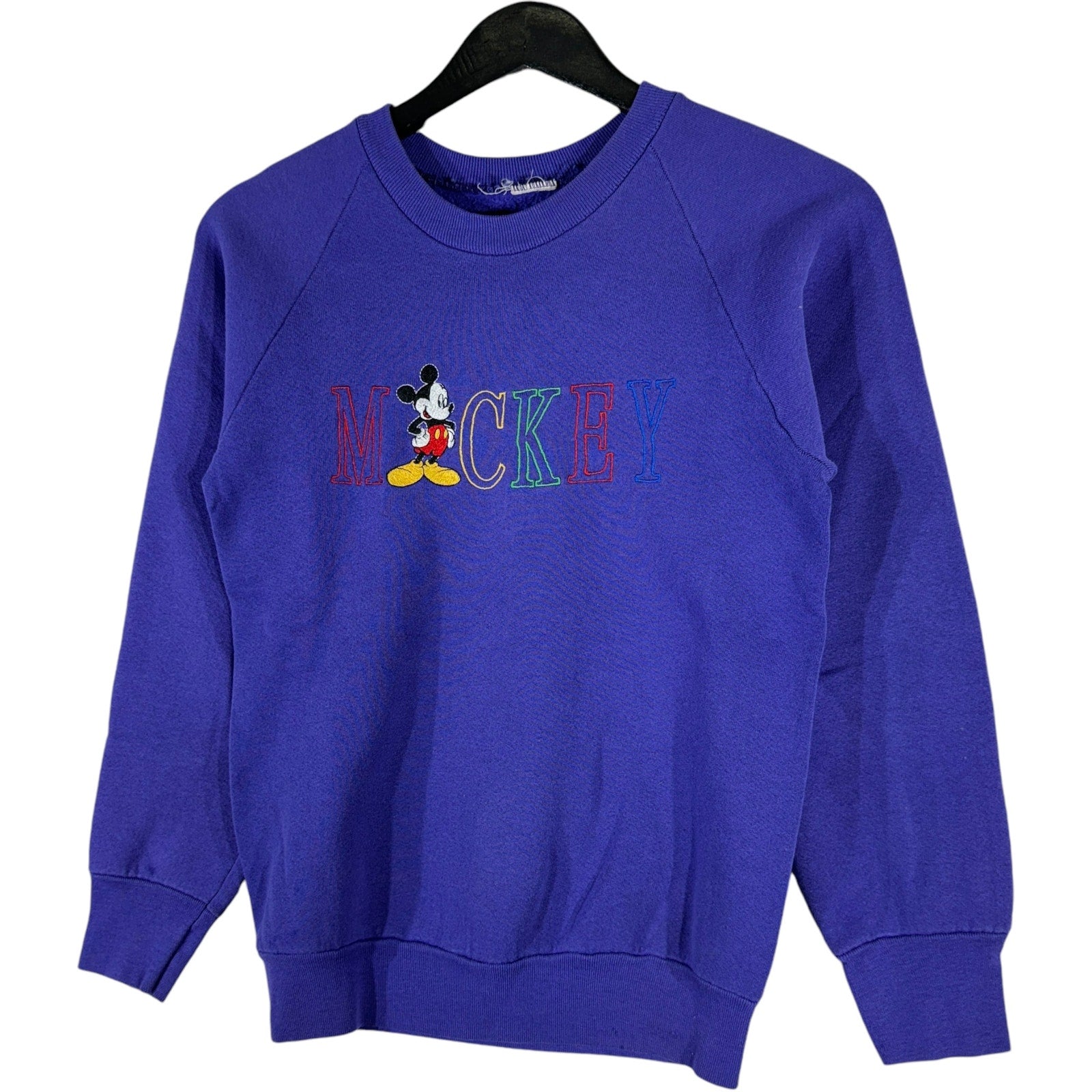 Vintage Mickey Mouse Disney Embroidered Crewneck