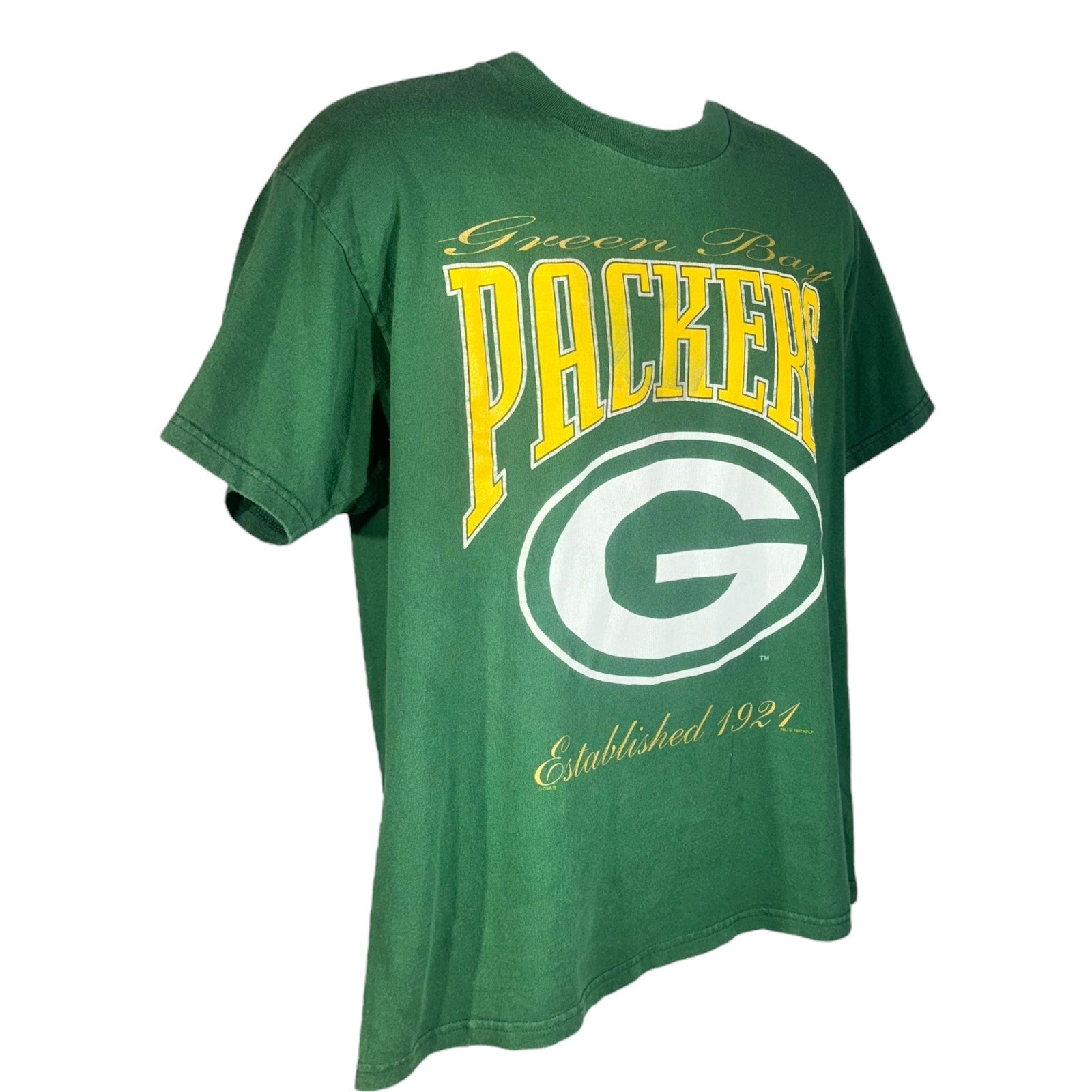 Vintage Green Bay Packers Established 1921 NFL Tee