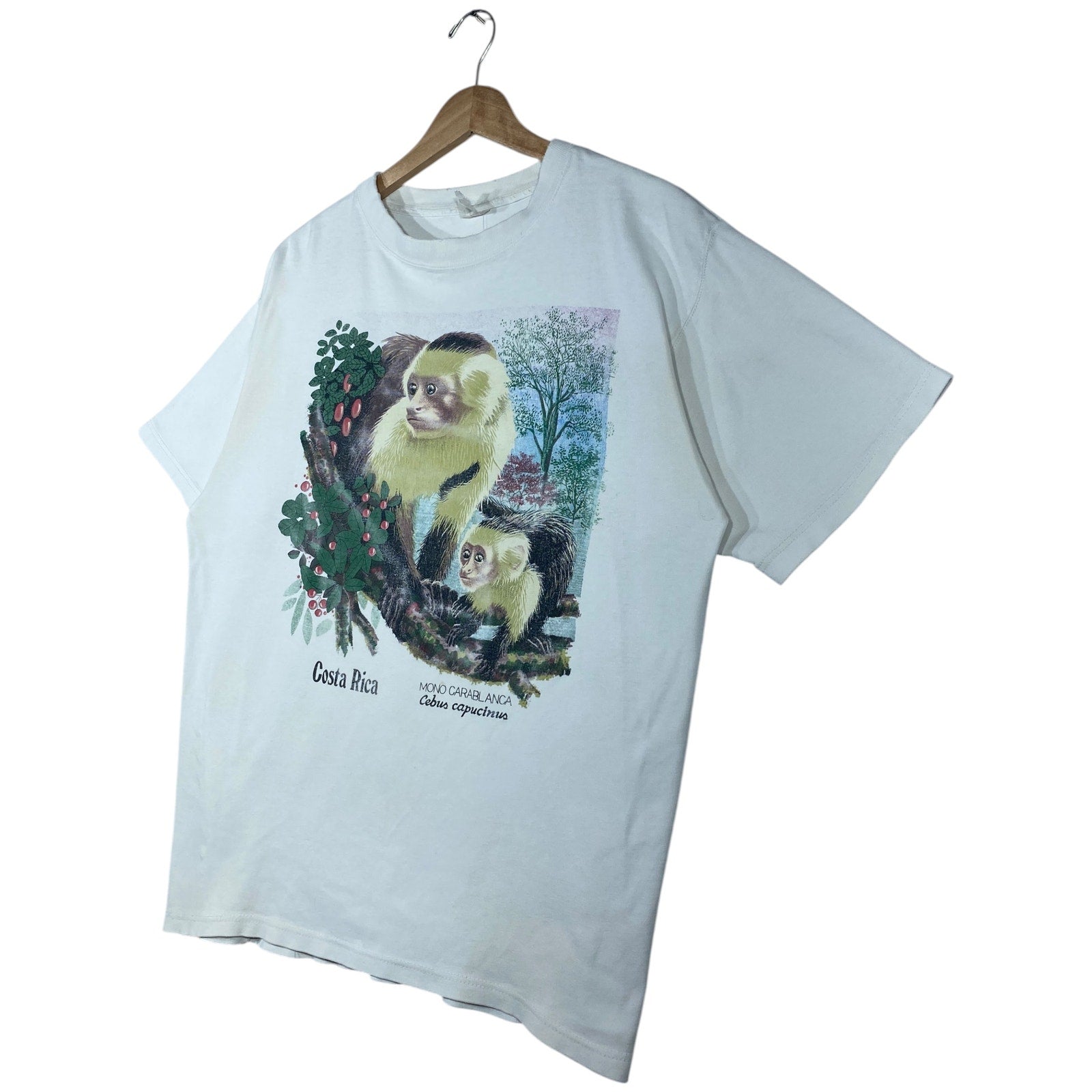 Vintage Costa Rica Monkey Graphic T-Shirt