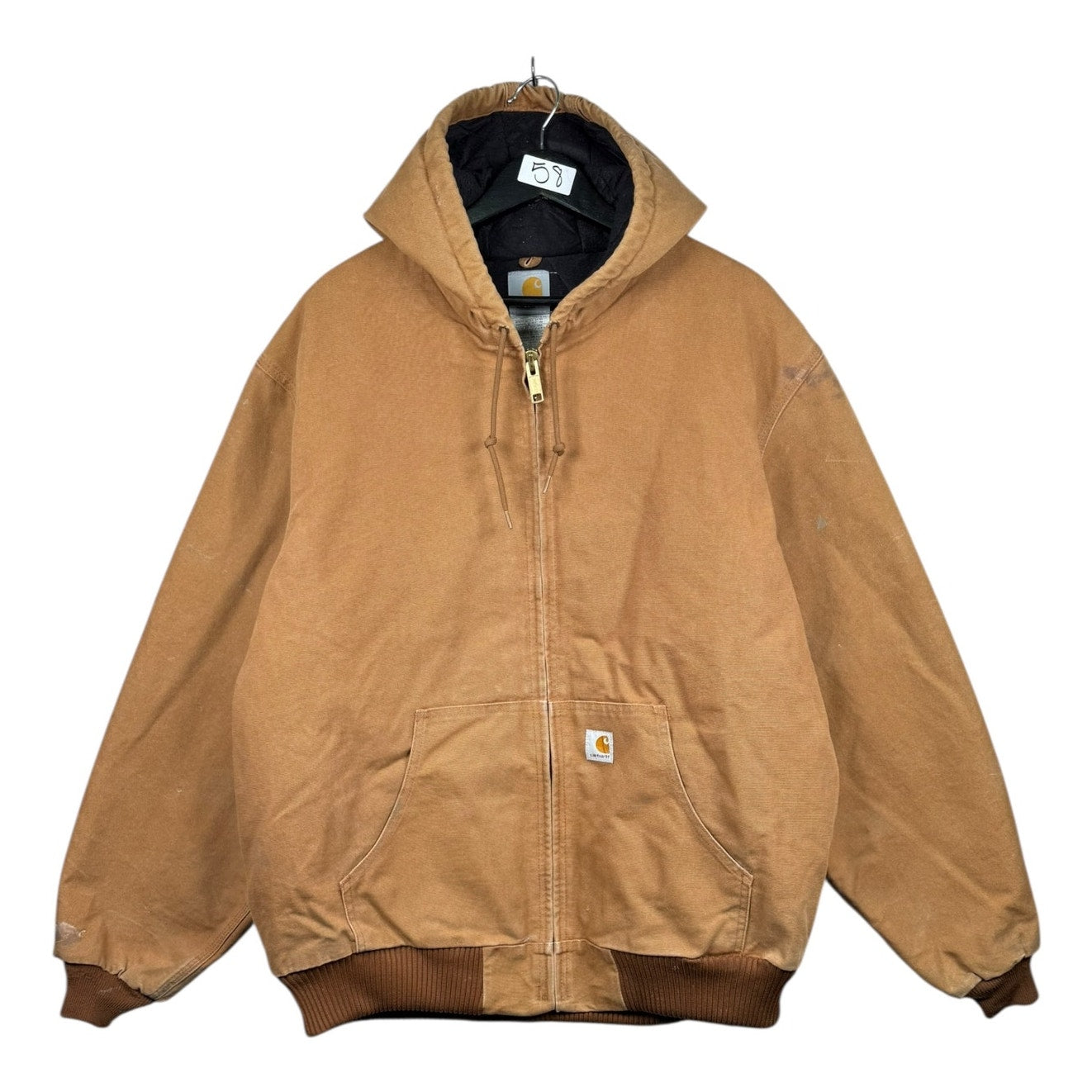 Vintage Carhartt Insulated Active Full Zip Hoodie