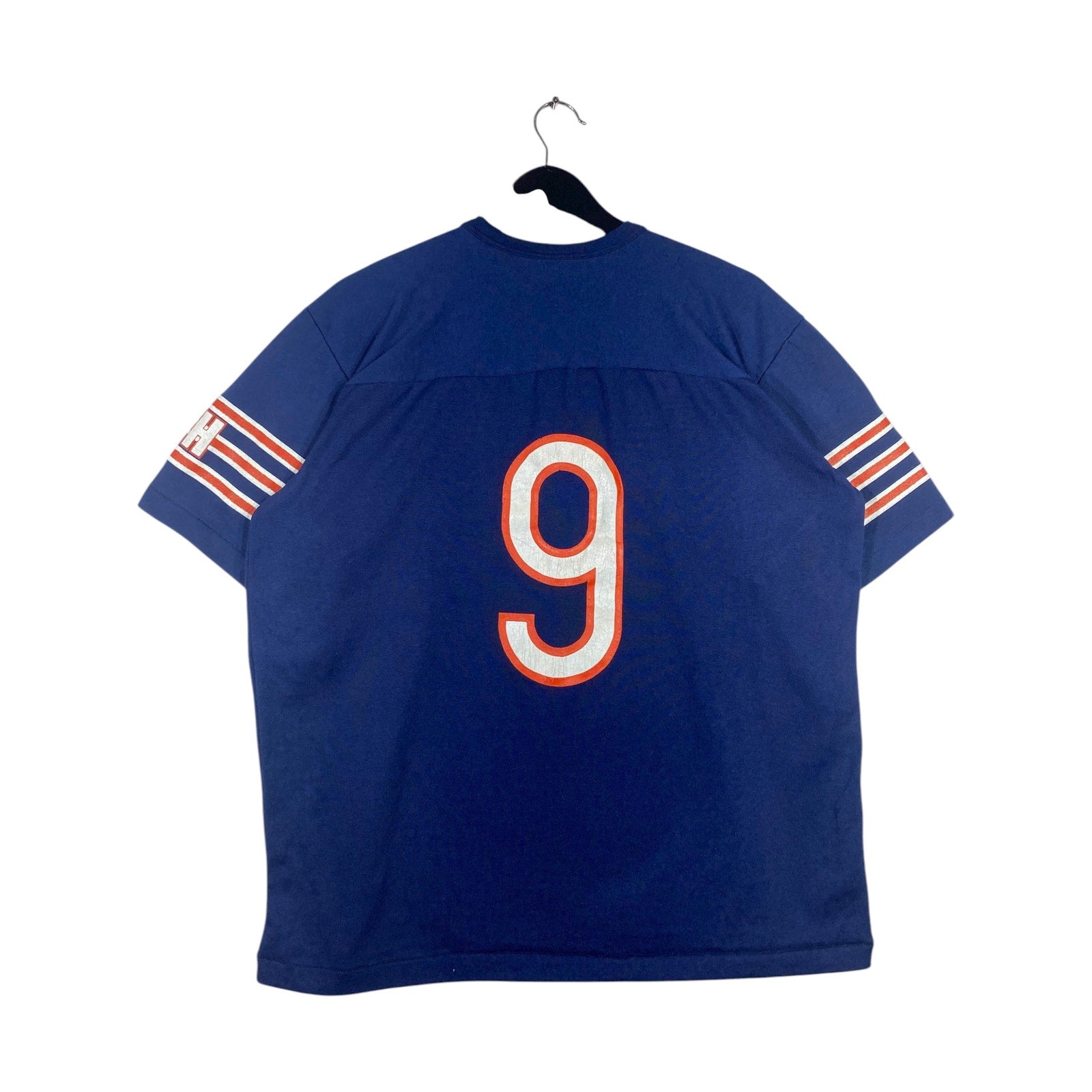 Vintage Bears #9 NFL Jersey Style V-Neck T-Shirt