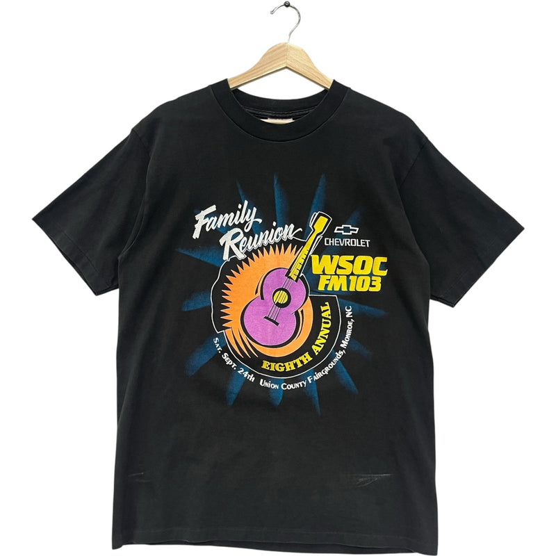 Vintage 8th Annual WSOC FM103 Family Reunion Festival Tee