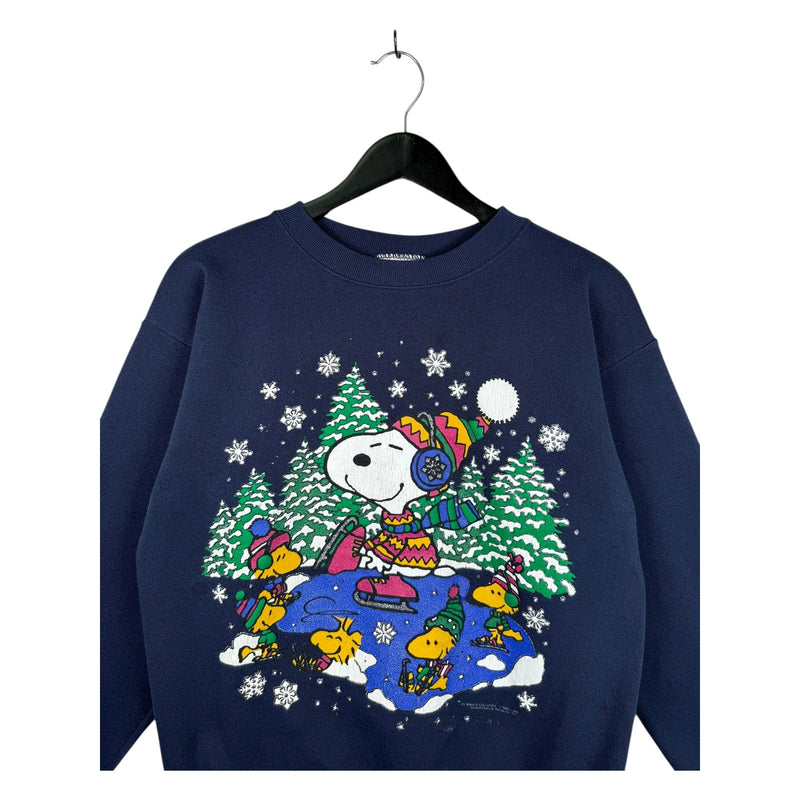 Vintage Snoopy Woodstock Christmas Crewneck