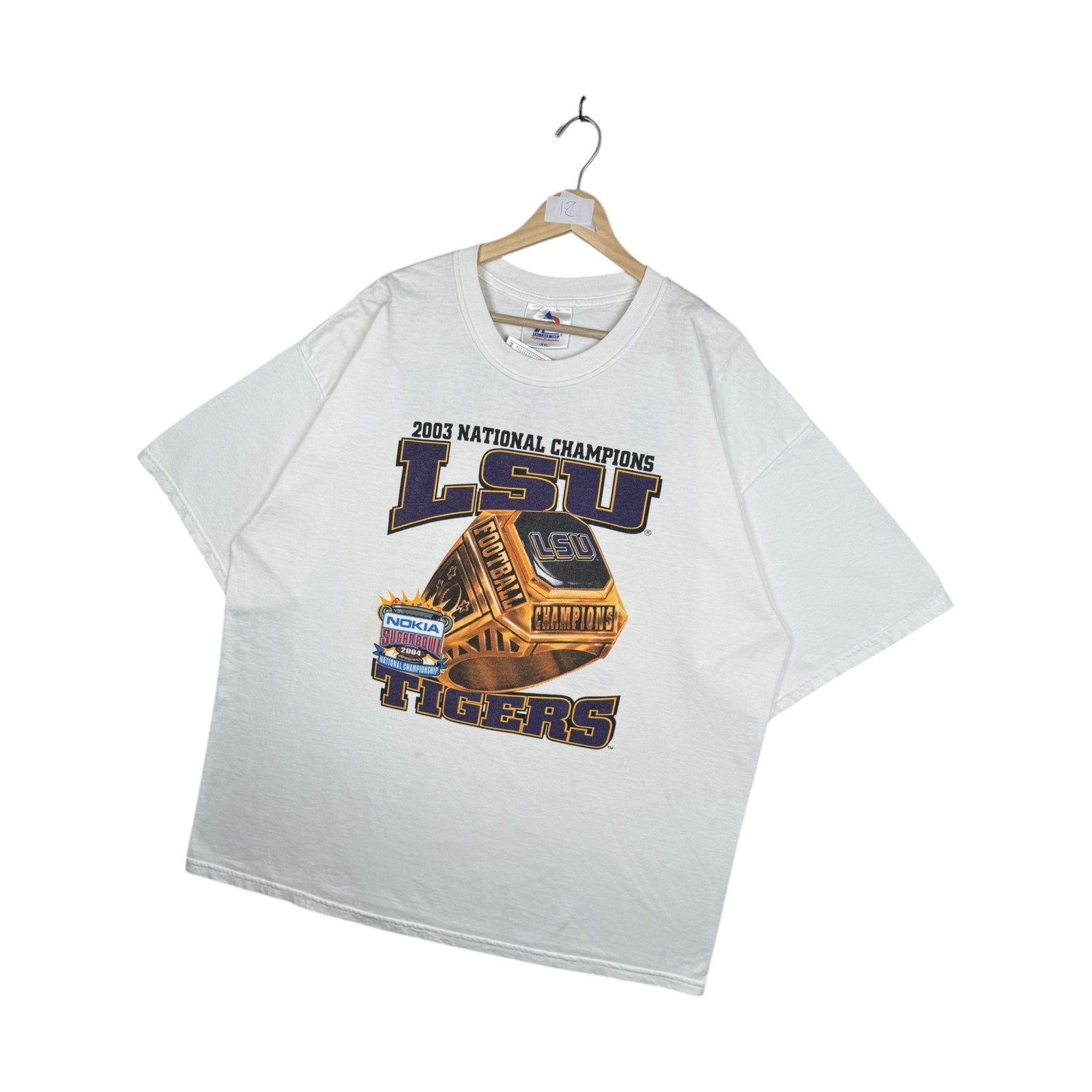 Vintage LSU Tigers 2003 National Champions NCAA T-Shirt