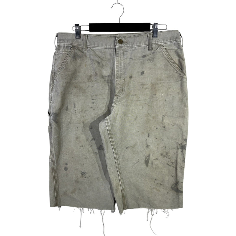 Vintage Carhartt Dungaree Fit Carpenter Shorts 36