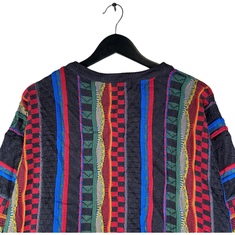 Vintage 3D Knit Sweater