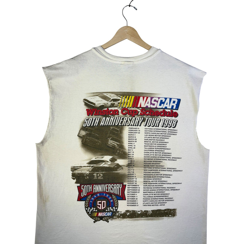 Vintage Nascar 50th Anniversary Tour 1998 Tank Top