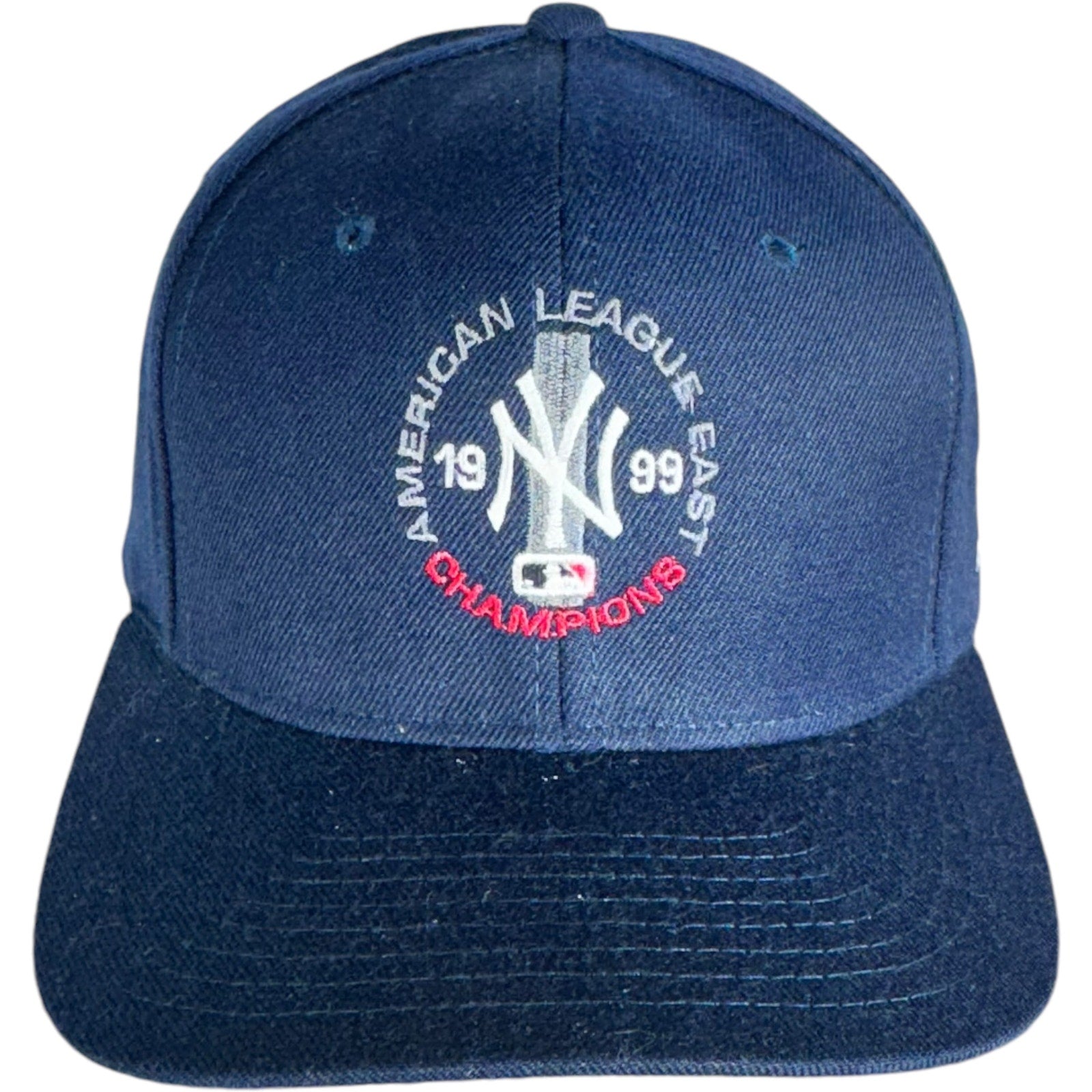 Vintage New York Yankees AL Champions Snapback Hat 1999